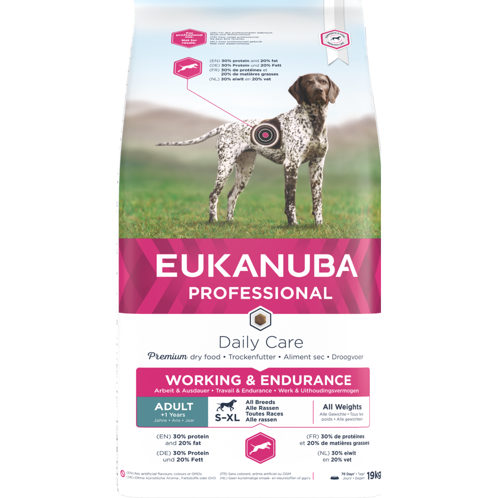 đ 19 kg EUKANUBA Daily Care Endurance & Nurse (100% off)