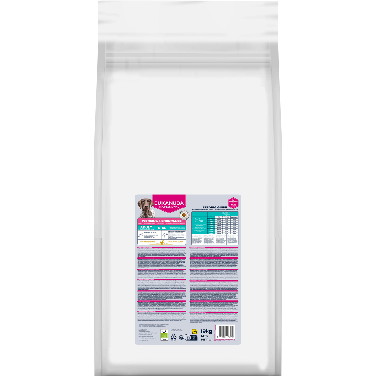 19 kg EUKANUBA Daily Care Endurance & Nurse
