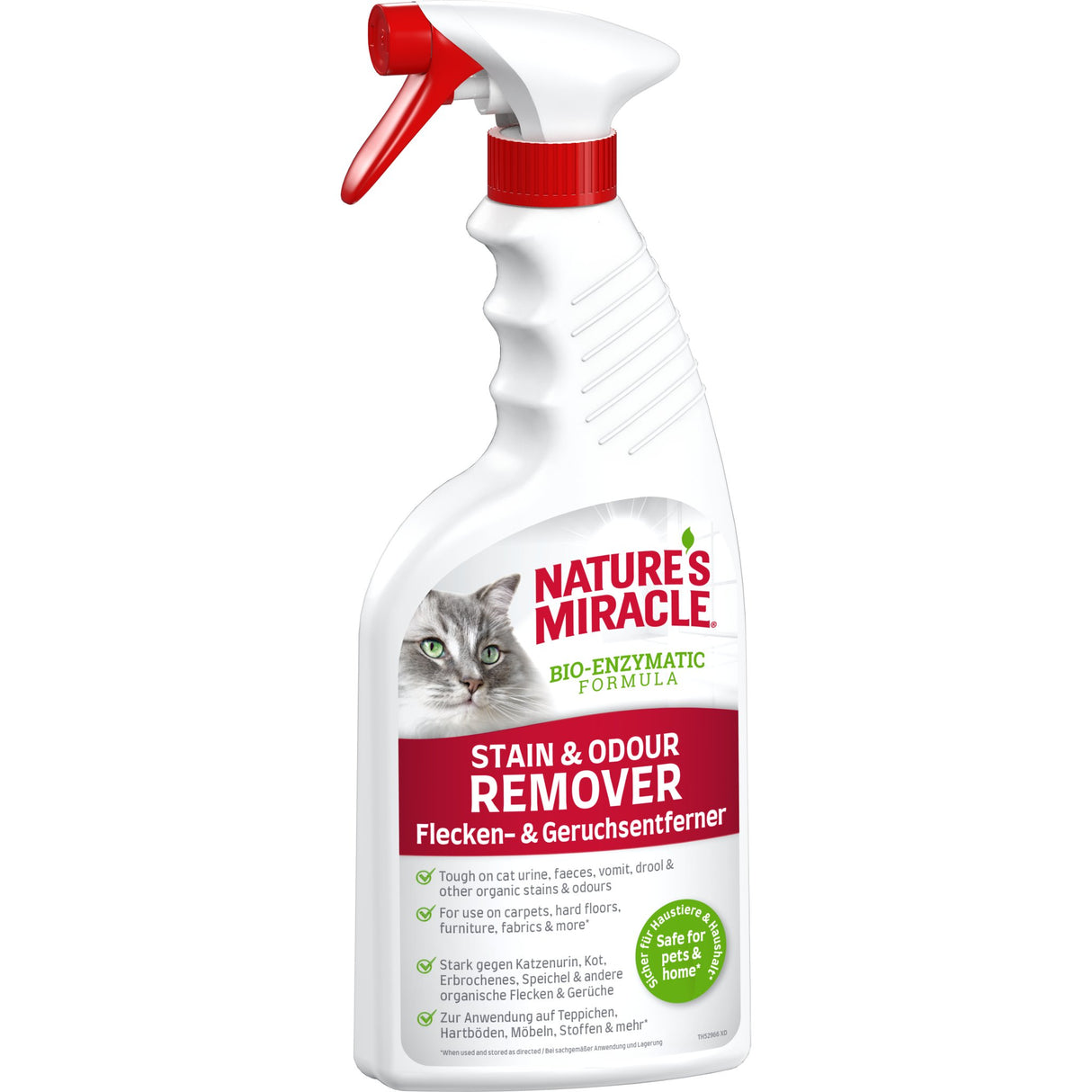 Nature's Miracle Stain & Odour Remover Katze 473ml - Eukanuba
