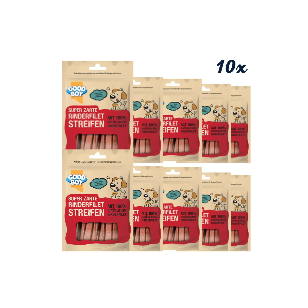 Good Boy Rinderfilets (90g) - Karton mit 10 Packungen - Eukanuba