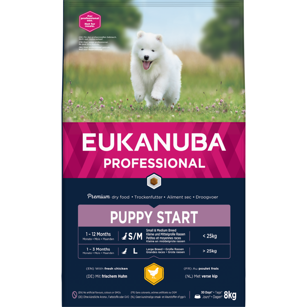 8 kg EUKANUBA Professional Puppy Start