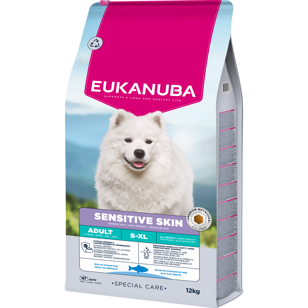 12 kg EUKANUBA Daily Care Sensitive Skin