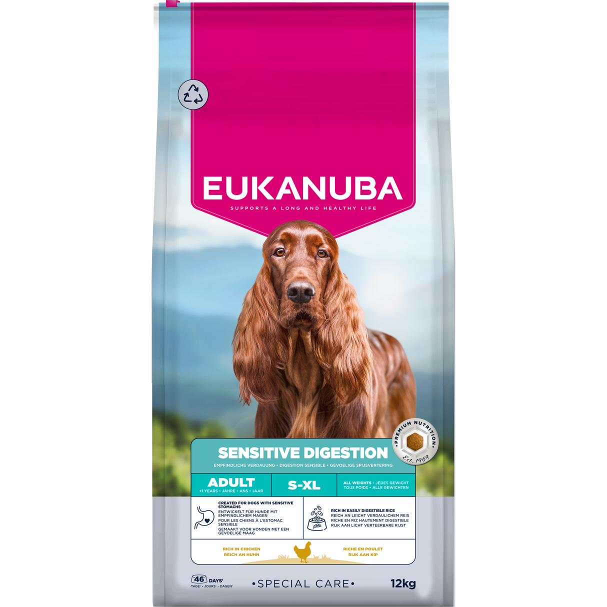 12 kg EUKANUBA Daily Care Sensitive Digestion