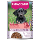 6x400g EUKANUBA Nassfutter Welpen mit Rind und Kürbis