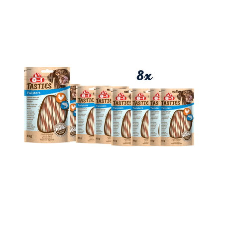 8in1 Twisters - Karton mit 8 Packungen - Eukanuba