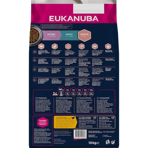 10 kg Eukanuba Top Condition 7+ Rich in Chicken - Eukanuba
