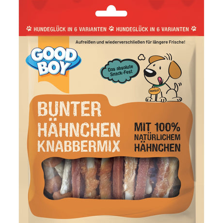 Good Boy Kau-Snack-Set mit Hähnchenfleisch (320g) - Karton mit 6 Packungen - Eukanuba